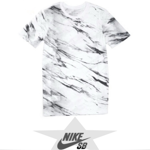 NiKe mArblEd 🏁 wRitTen iN St0nE dRi fiT tEe 🔥 - Picture 1 of 5